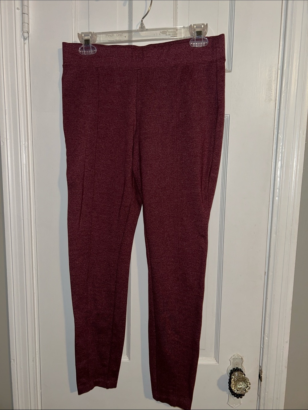 Old Navy Maroon Stevie Ponte Pants